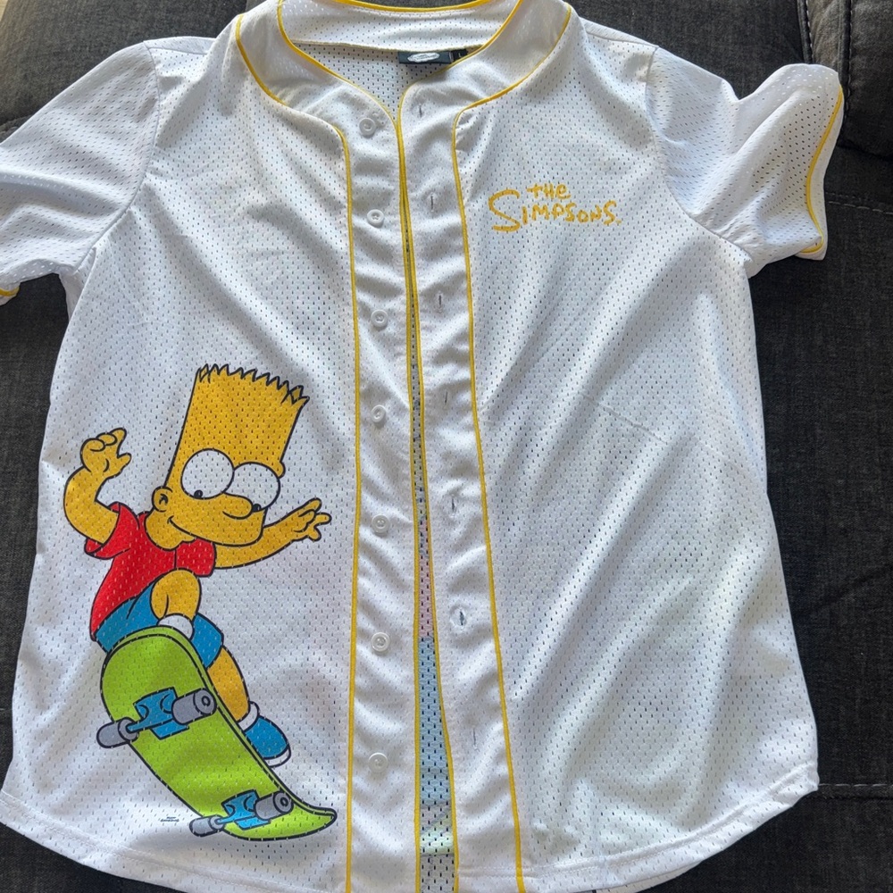 Mens size Large White Button Down Shirt